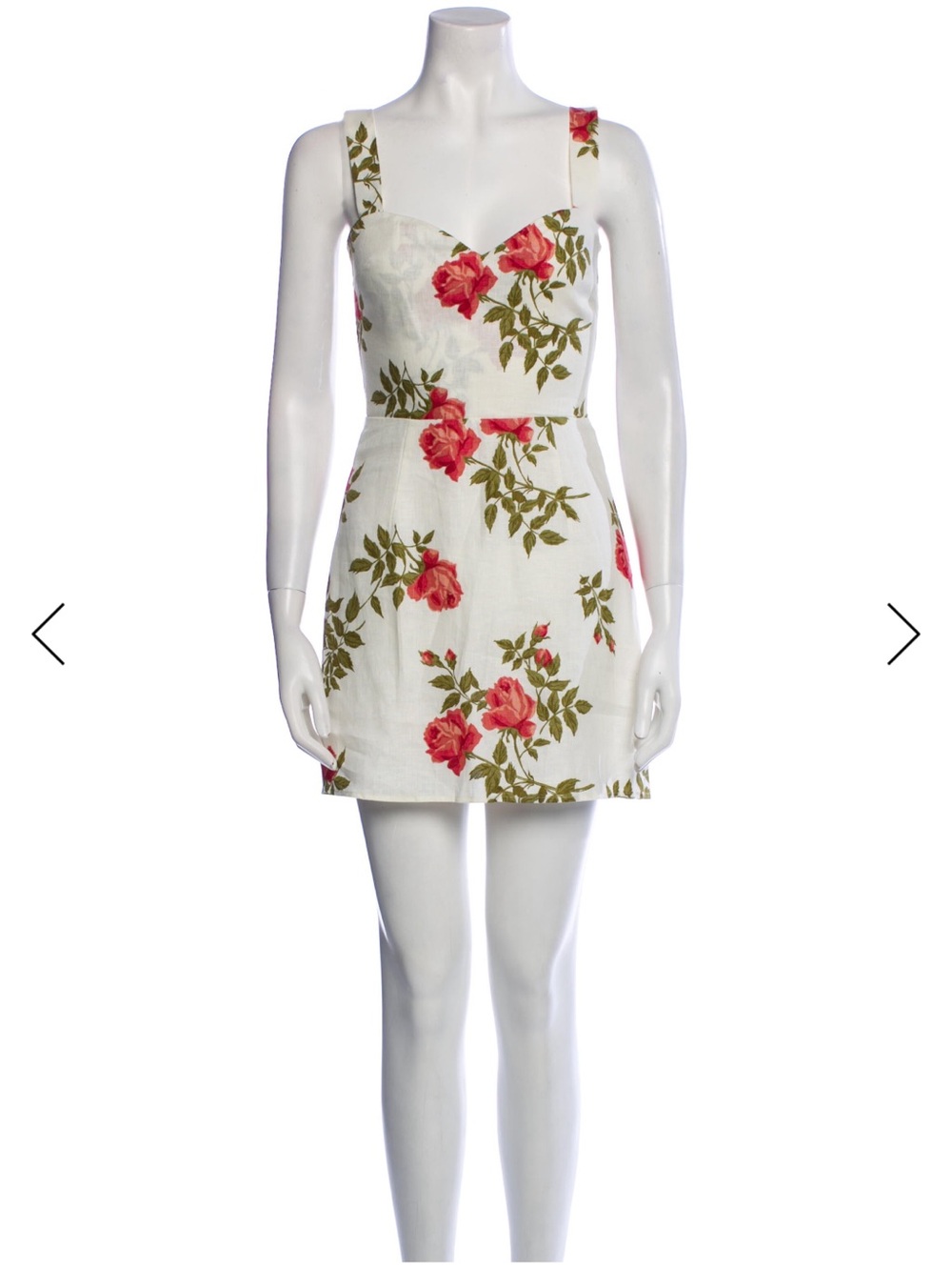 Reformation Miso Linen Mini Dress in Jolie print